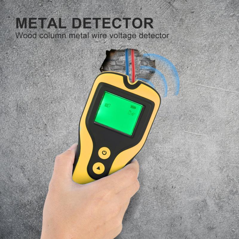 Wall Wood Stud Detector Finder Scanner Metal Live Wire Cable Pipe Tester Meter Display The Edge Of The Wood Rack dropshipping