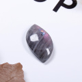 1PC Natural Leaf Shape Labrodite Crystal Purple Shine Moonstone Polished Gemstone Healthy Quartz for making Necklace