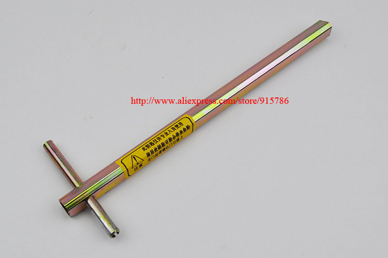 1pcs 100mm Extended type Elevator triangle key / professional triangle key / train triangle key