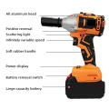Electric Impact Wrench 580Nm 680Nm 880Nm Infinitely Cordless Speed Brushless Motor Electric Wrench Rechargeable Lithium Battery