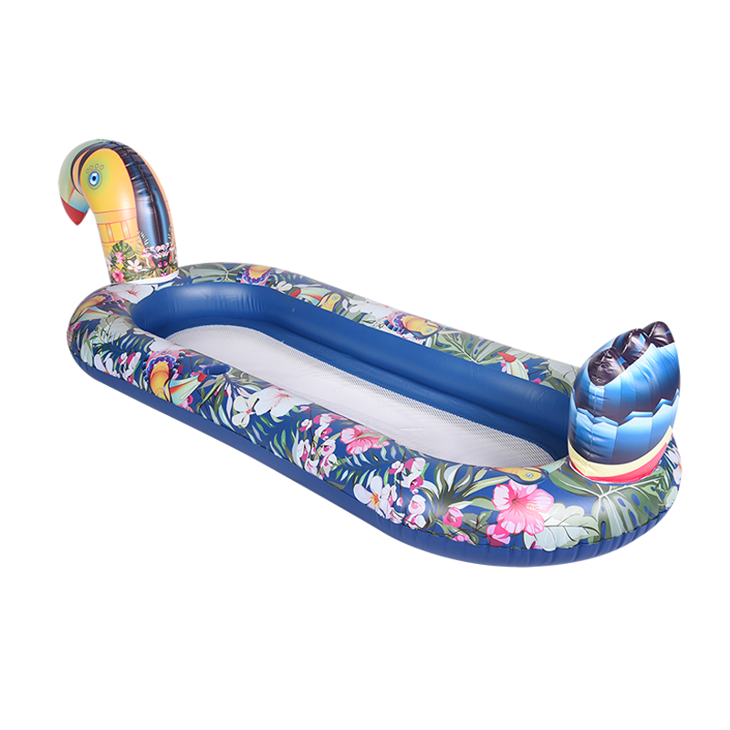 Customize Inflatable Toucan Pvc Lounger Inflatable Pool Rafts