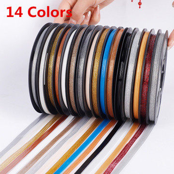 14 colors 6M DIY Self-adhesive Ceramic Tile Gap Tape Mildewproof Decorative Strip Stickers Room Floor Baseboard Wall Ceiling etc