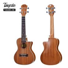 High grade wholesale popular 24'' concert size ukulele