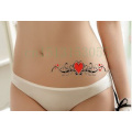 Waterproof Temporary Tattoo Sticker sexy waist rose tattoo love butterfly tatto stickers flash tatoo fake tattoos for girl women