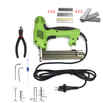 2 In 1 Framing Tacker Electric Nails Staple Gun 220V Electric Power Tools Electric Stapler Gun With 600pcs Nails