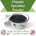 Low Heavy Metals Micro Contents Organic Spirulina Powder