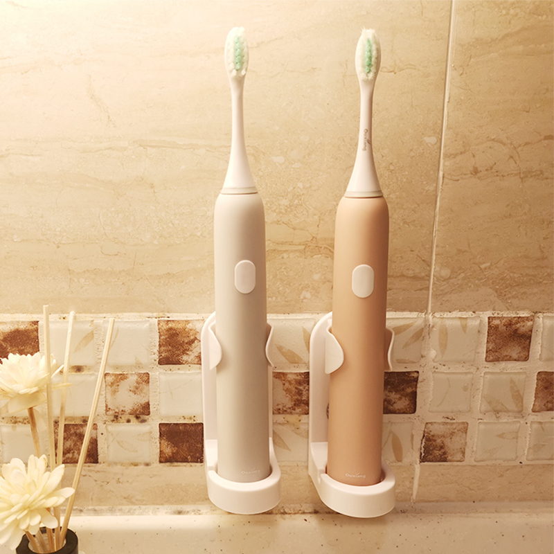 Wall Mounted Toothbrush Holder Universal Electric Toothbrush Stand Detachable Counter Stand Base for 90% Electric Toothbrushes