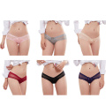 4Pcs/lot Maternity Panties Underwear Pregnancy Briefs for Pregnant Women Seamless Lace Panty Low Waist Maternity Intimates XXL