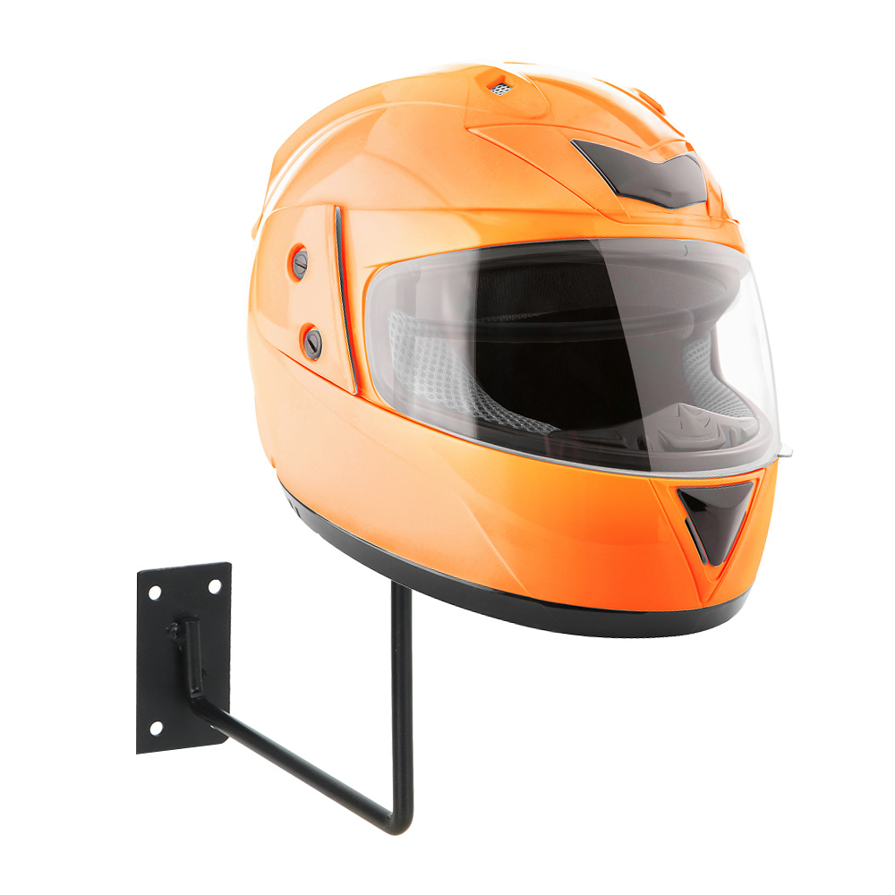 LEEPEE Helmet Display Stand Aluminum Wall Mounted Hook Rack Motorcycle Helmet Holder For Hat Cap Motorcycle Accessories