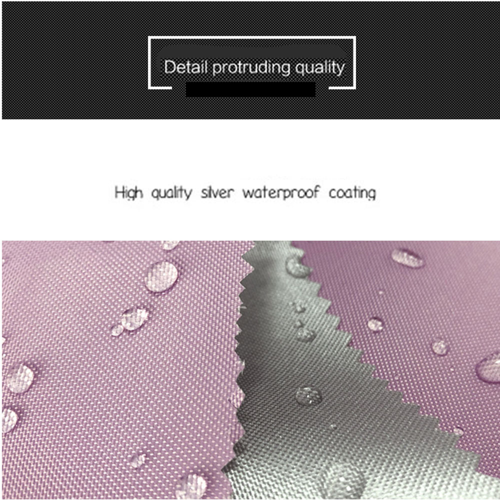 1PC Colorful Plain Weave Nylon Silver Coated Fabric Patchwork Waterproof Kite Cloth Tent Fabric Sewing Textile DIY Crafts