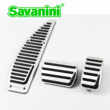 Car Footrest Brake Gas Accelerator Pedal Pad Cover For Volvo V40 S40 C30 Auto cars No drilling Aluminum alloy Styling non slip