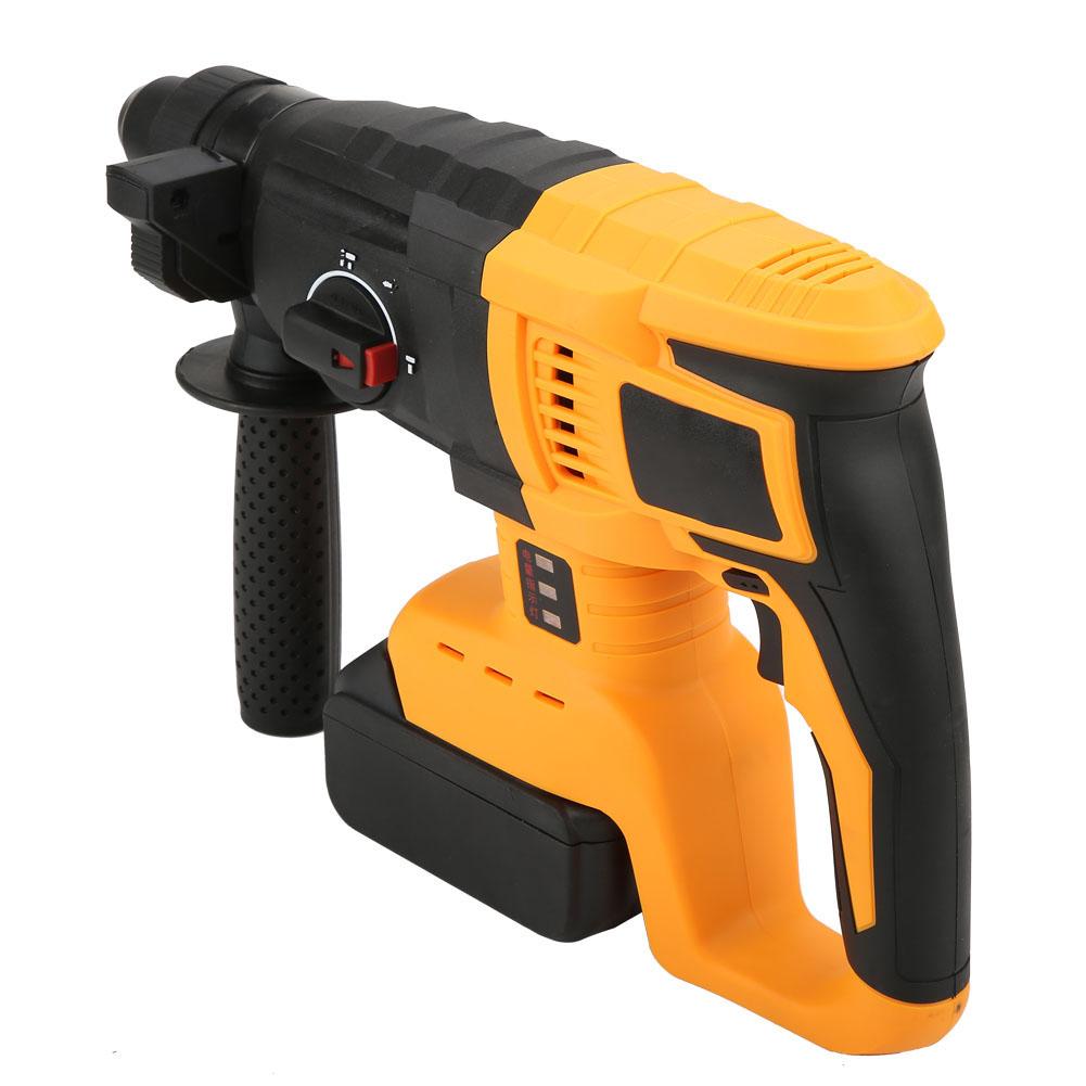21V Cordless Lithium Battery Electric Rotatory Hammer Drill Rechargeable Power Tool Hammer