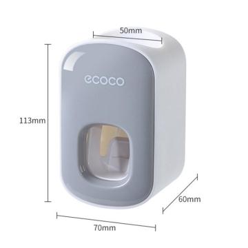 Toothpaste Squeezers Automatic Toothpaste Dispenser Tooth Dust-proof Toothbrush Holder Wall Mount Stand Bathroom Accessories Set