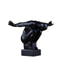 MODERN CREATIVE FIGURES SCULPTURE ORNAMENTS ABSTRACT DIVING ATHLETES, THINKERS RESIN STATUE ARTWORK, HOME DECORATION ACCESSORIES