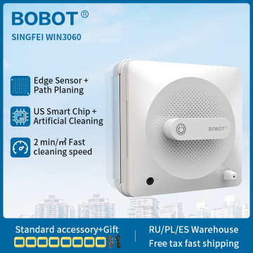 BOBOT Robot-Vacuum-Cleaner Window Washer Robot for House Glass Washing 2500 pa Vacuum Robot Cleaner Window Suction Anti Falling