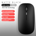 2.4GHz Receiver Bluetooth 5.0 Mouse 1600DPI Wireless Rechargeable Mute Gaming Mice for MacBook Laptop Computer PC Accessories