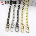 1Pc Meetee 10mm Bag Chain Clasp Buckles DIY Replacement Shoulder Bags Straps Metal Chains Belt Accessories Hardware BF305