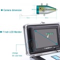 SYANSPAN Original 7" Monitor 15/30/50M Fish finder Camera HD 1000TVL Underwater Ice Fishing Video Camera Kit 24 Infrared LEDs