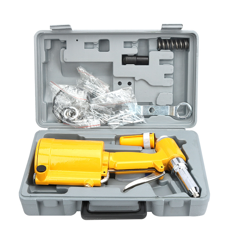 2.4-4.8mm Industrial Air Hydraulic Pop Rivet Gun Pneumatic Riveter Kit Set for Auto Body Work