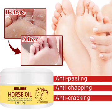 30/20/10 ML Horse Oil Feet Cream Anti-Drying Crack Foot Cream Heel Cracked Repair Cream Removal Dead Skin Hand Feet Care TSLM2