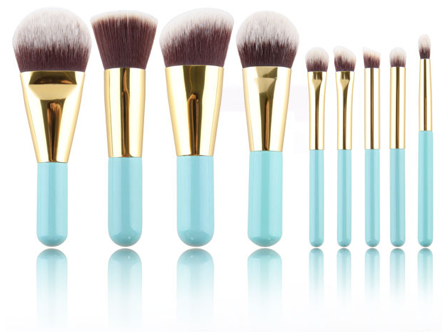 9pc Mini Travel Makeup Brush Set 9pc Mini Travel Makeup Brush Set