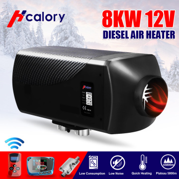 HCalory 12V/24V Car Heater 2KW 5KW 8KW Air Heating Diesels Air Parking Heater LCD Switch+Rmote For Trucks Boats Trailer