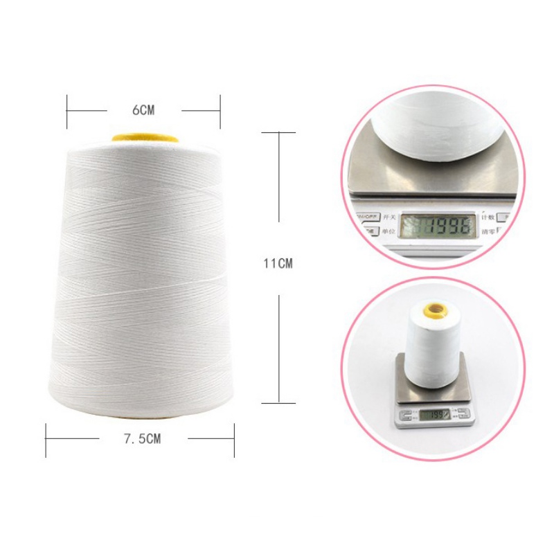 Cone Thread All Purpose Sewing Thread Polyester Spools Overlock Line All Purpose Sewing Thread