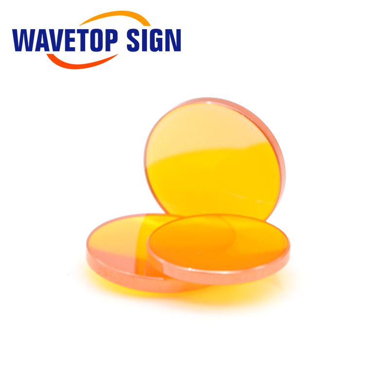 WaveTopSign China PVD ZnSe Dia.12 18 19 20mm Focus Lens FL38.1 50.8 63.5 76.2 101.6mm For Co2 Laser Engraving Machine
