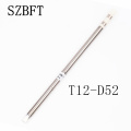 SZBFT 1pcs For Hakko t12 soldering station T12-D52 Electric Soldering Irons Solder Tips For FX-950/FX-951 station