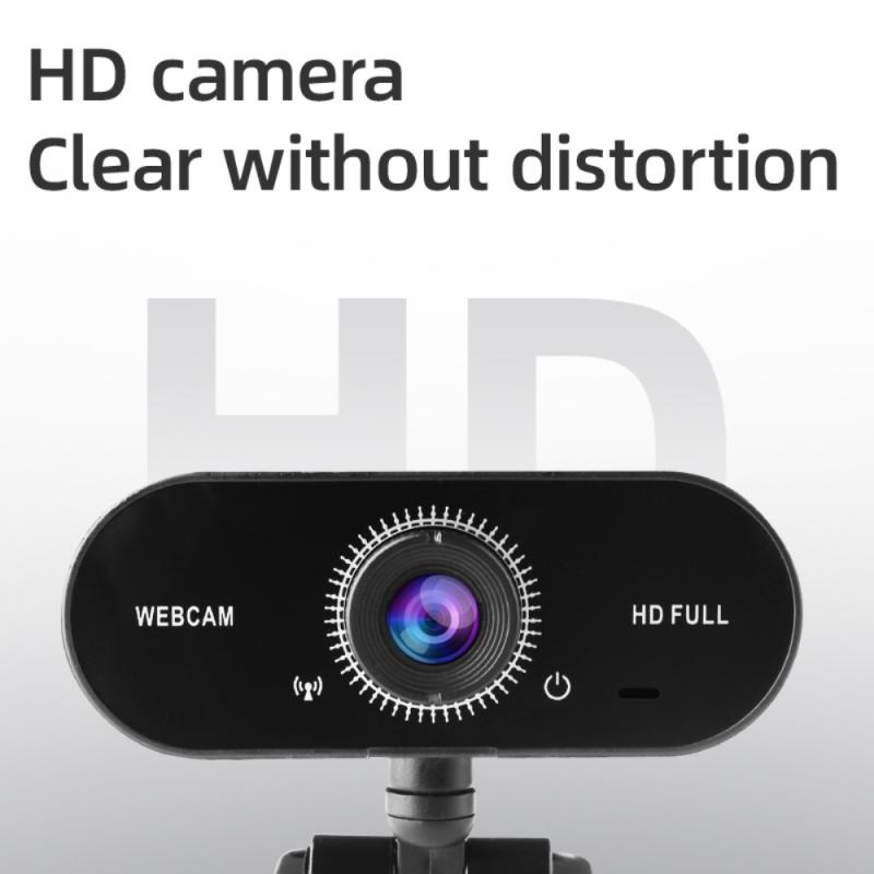 1080P 2K Computer Camera Web Camera USB Plug Free Drive With Microphone Conference Live Camera For PC Computer Laptop