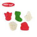 christmas shape jelly candy gummy candy santa claus