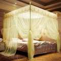 Moustiquaire Canopy Four Corner Post Student Canopy Bed Mosquito Net Netting 1.8mX2m No Frame