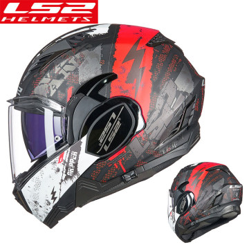 capacete de motocicleta LS2 Valiant 2 motorcycle helmet 180 degrees back somersault helmets ls2 ff900 casco moto casque