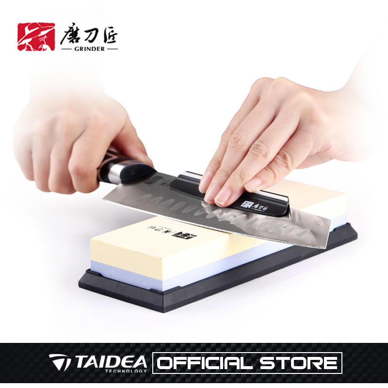 GRINDER Professional Knife Sharpener 1000/240 Grit Grinding water Stone tool sharpening stone whetstone TAIDEA