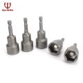 5Pcs 6-17mm Hex Socket Sleeve 1/4" Nozzles Drill Bits For Electric Screwdriver Strong Magnetic Nut