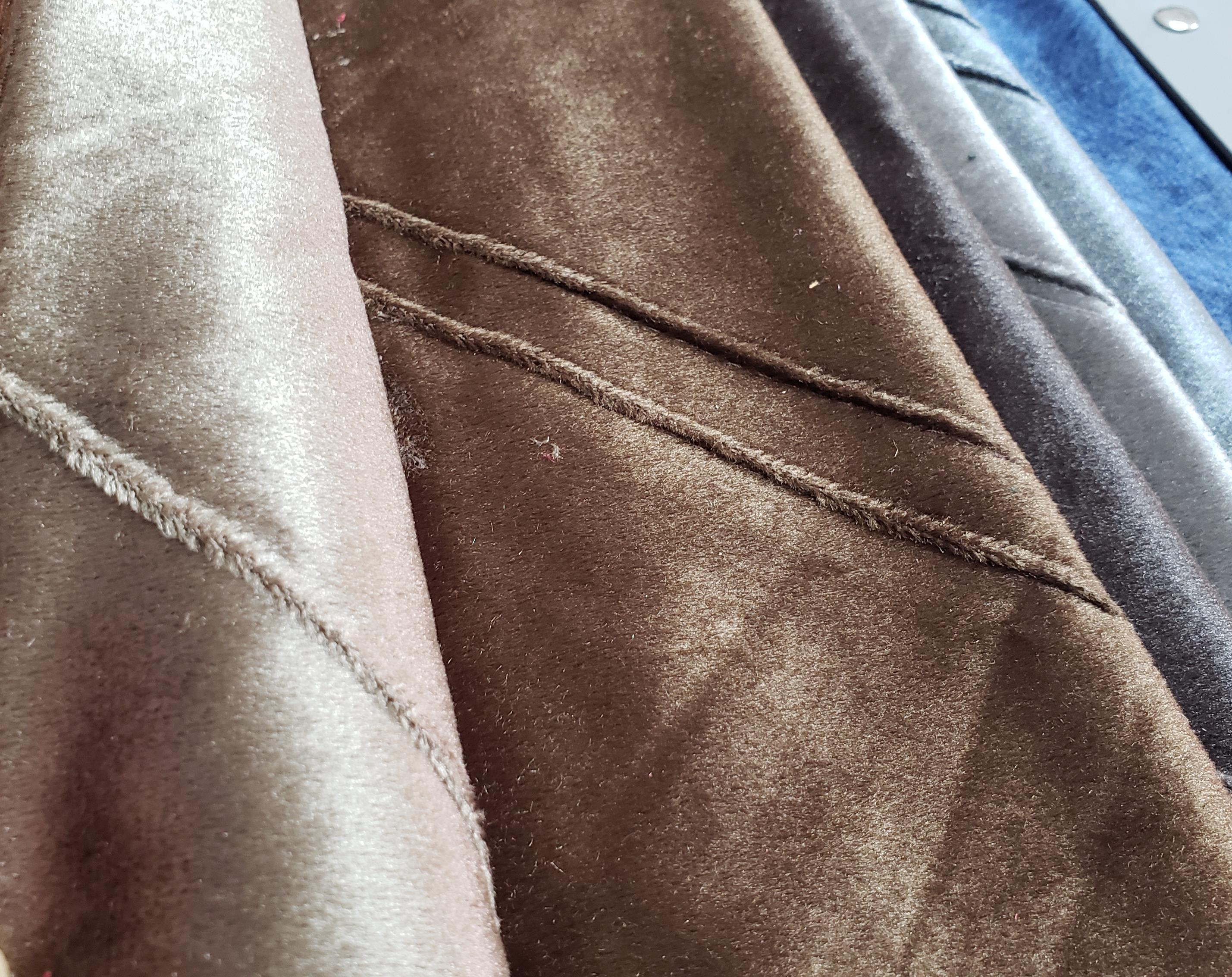 Quilted Velvet Fabric b