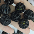 50 Pcs Black 16mm Plastic Bio Balls Aquarium Pond Fish Tank Wet/Dry Canister Filter Clean Media Aquariums Accessories