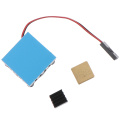 Universal Fan Cooler Module Square Cooling Fan with Heatsink Cooler Kit Copper Aluminum Cooling Pad For Raspberry Pi 4 /3/2
