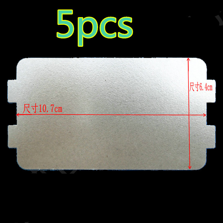 5pcs microwave ovens mica microwave 10.7*6.4cm mica sheets microwave oven plates