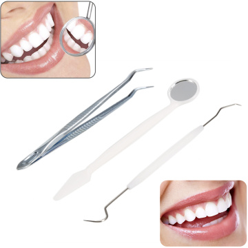 Double Hook Tooth Dental Explorer Probe Materials Dentalist Dentist Tool New Set