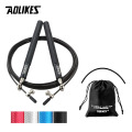 AOLIKES Adjustable Best Speed rope Fitness Jump Rope Premium Quality for Double Unders MMA Boxing Skipping Exercise Training