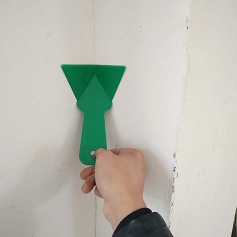 1pcs Professional Drywall Corner Scraper Plastic floor Tile Caulk cleaner Stucco plaster Away Remover DIY Building Finisher Tool