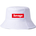 2020 new savage letter printing hip hop basin hat unisex shade fisherman hats cotton fashion letter bucket hats