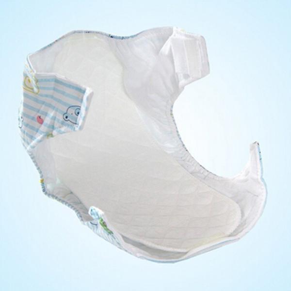 Reusable baby Diapers Cloth Diaper Bamboo Eco Cotton Diapers Inserts 1 piece 3 Layer Washable babies care Eco-friendly Nappy