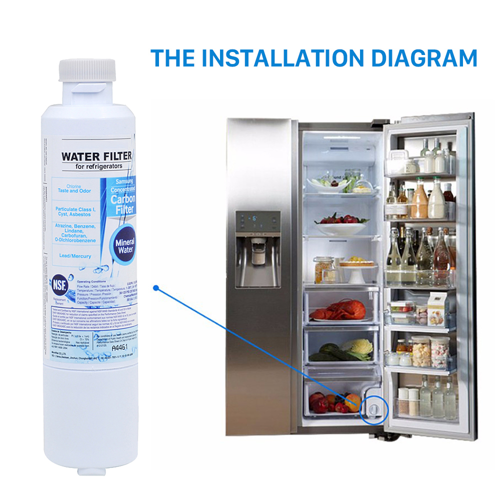 Refrigerator water filter Samsung DA29-00020B, compatible with DA29-00020A, HAF-CIN / EXP / Tier1 refrigerator, 1 pack