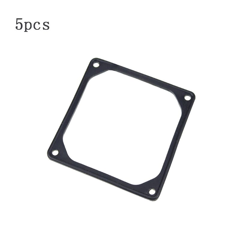 5PCS Silicone Rubber Fan Anti-Vibration Rubber Gasket Shock-proof Absorption Pad for PC Computer Case Accessories