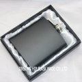 Mixed color of colored painted stainless steel hip flask 6 oz with black gift box , Personalized logo is available
