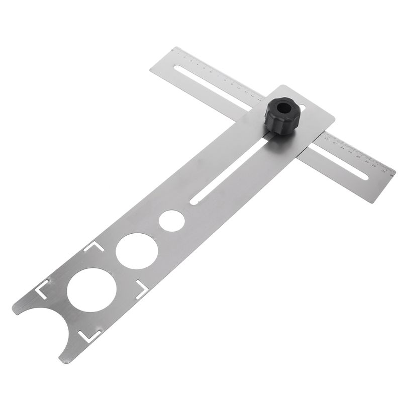 Tile Locator Hole Puncher Tapper Adjustable Tile Fixing Decoration Accessory Layout Tool for Building Construction