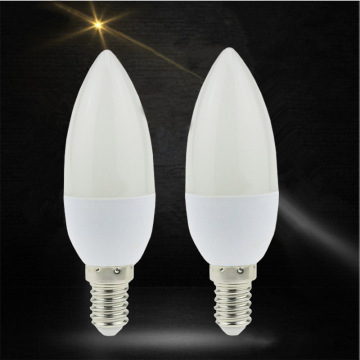 10pcs / lot Led Candle E14 AC220V Save Energy spotlight Warm / cool white chandlier crystal Lamp Ampoule Bombillas Home Light