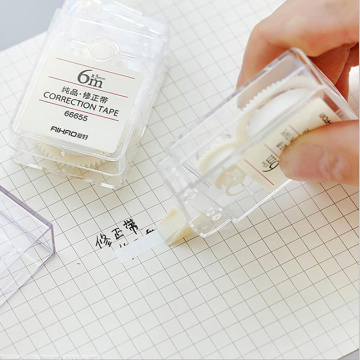 1pc Correction Tape 6m Student Stationery High-capacity Modify Tape School Supplies